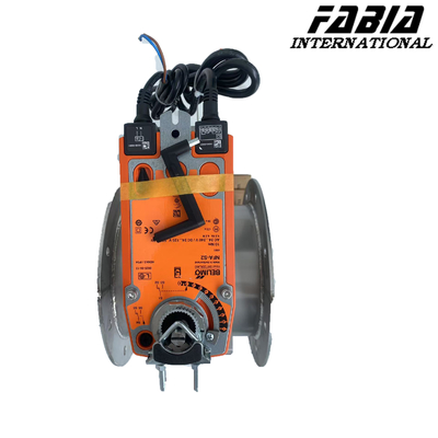 DN125 電動バタフライバル 炭素鋼電動バルブ