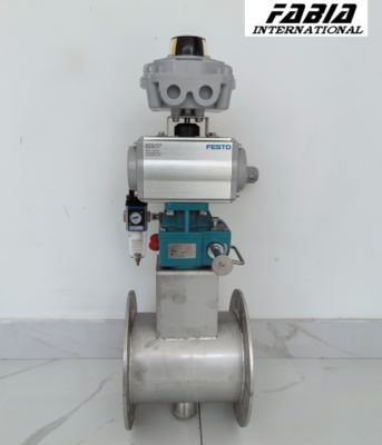 空気弁用空気圧バタフライバルブ 水 油 ガス